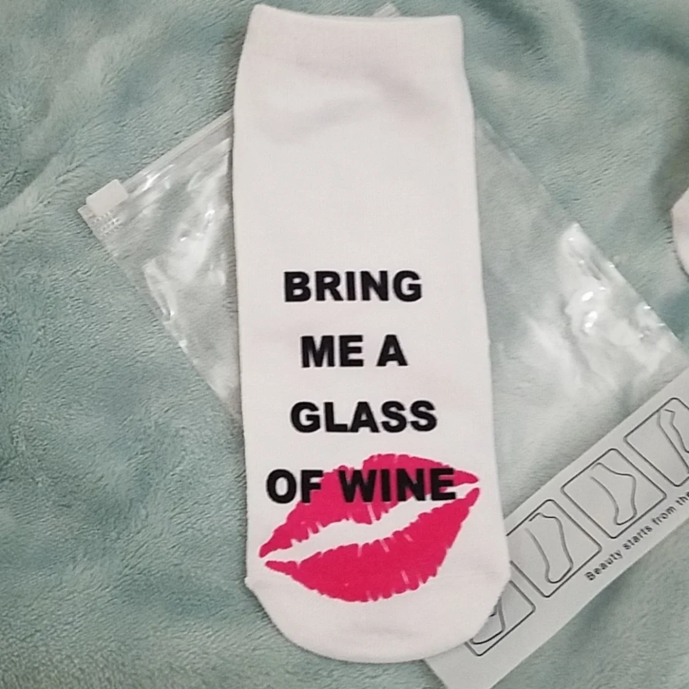 🍭 funny Womens Ankle Socks New🍭 - Picture 3 of 3